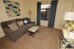 Third bedroom offers a full size sofa sleeper